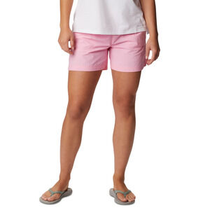 Columbia Women Sandy River Water Repellent Shorts Wild Rose Size M